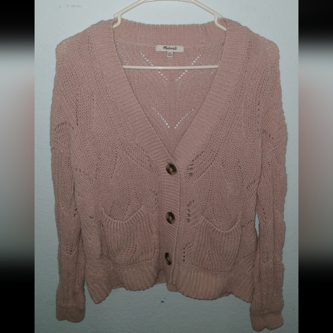 Women's Pink Madewell Knit Sweater
